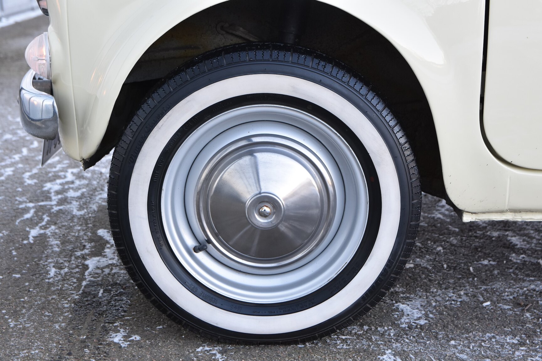 Exteriörbild på 1968 Fiat 500