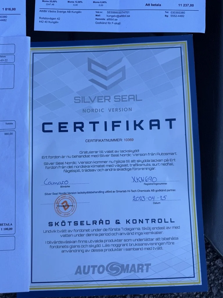 Documentation for 1968 Chevrolet Camaro Convertible (6)