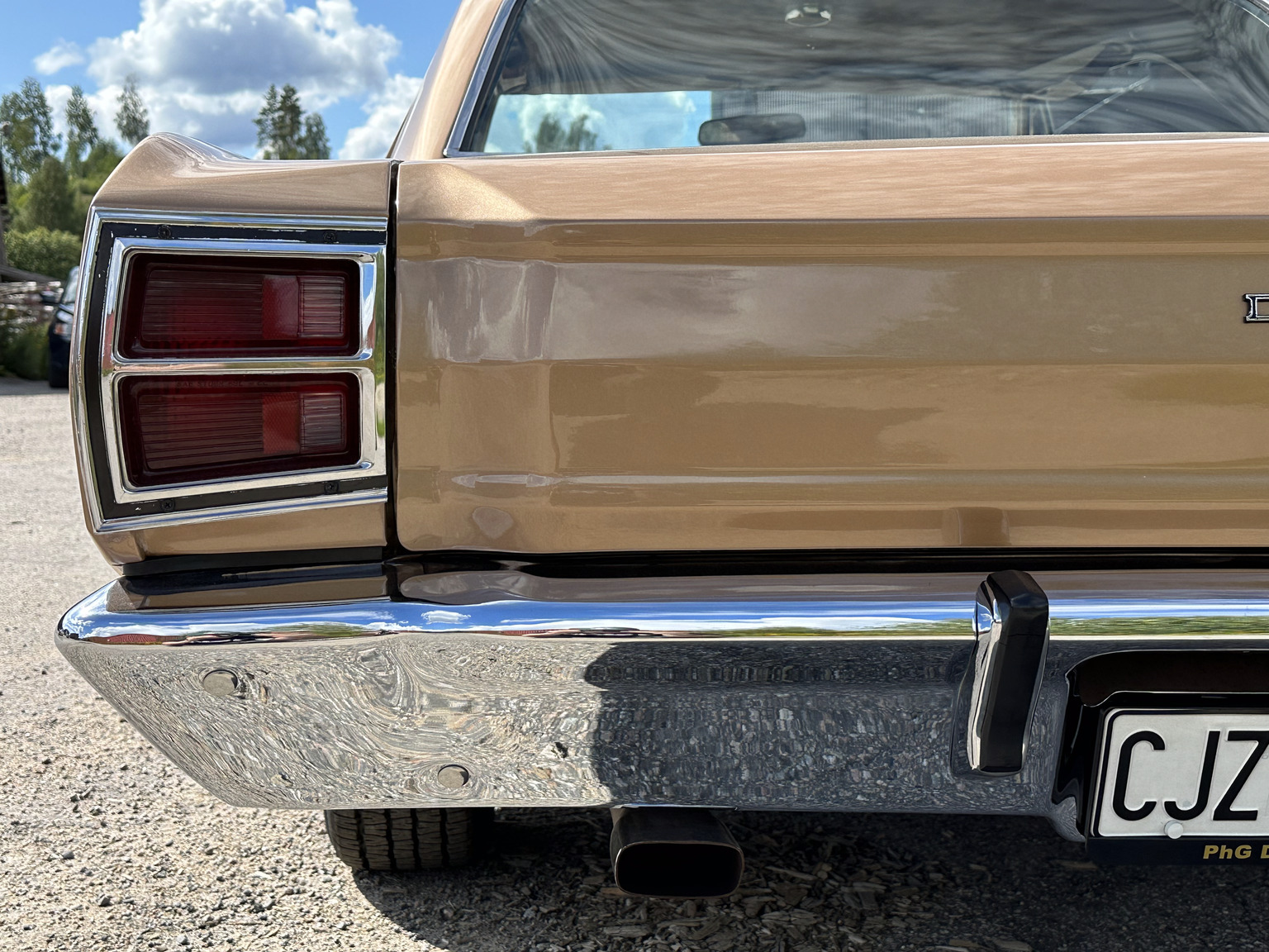 Exteriörbild på 1969 Dodge Dart Swinger 340