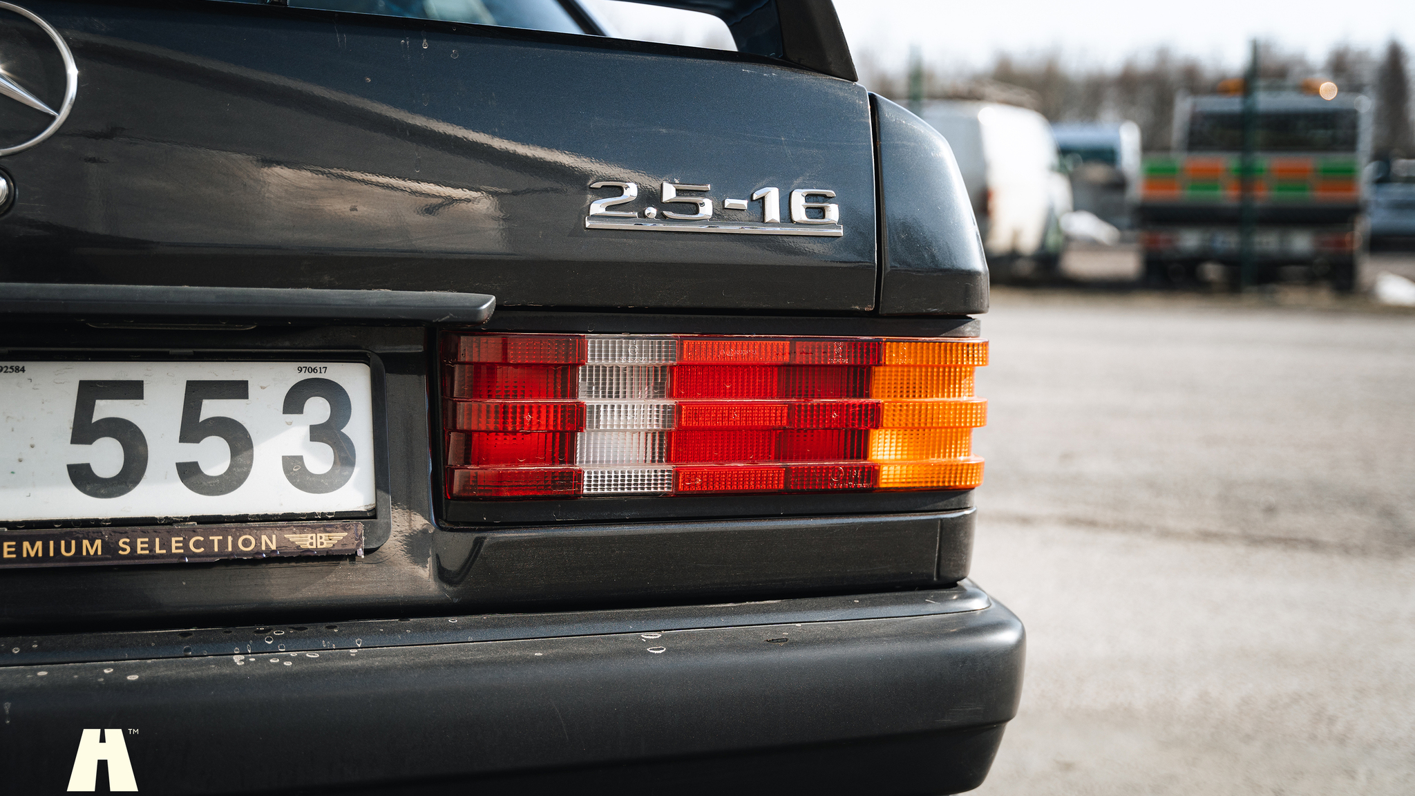 Exterior image of 1992 Mercedes-Benz 190E 2.5-16 Cosworth