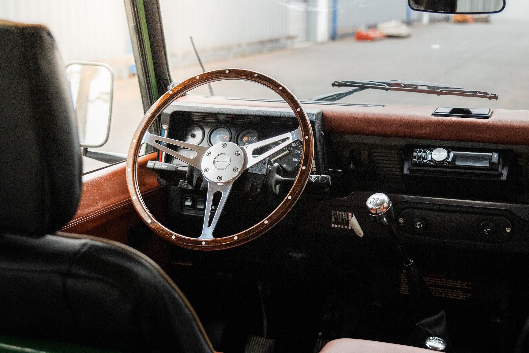 Interiörbild 1996 Land Rover Defender 90 300TDi (5)