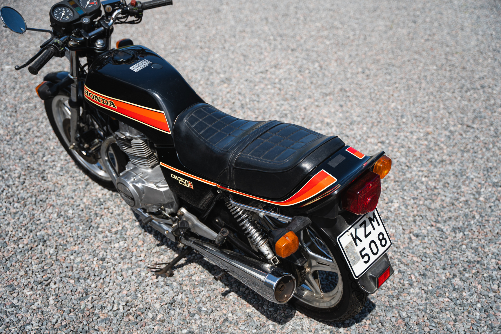 Exterior image of 1981 Honda CB250N