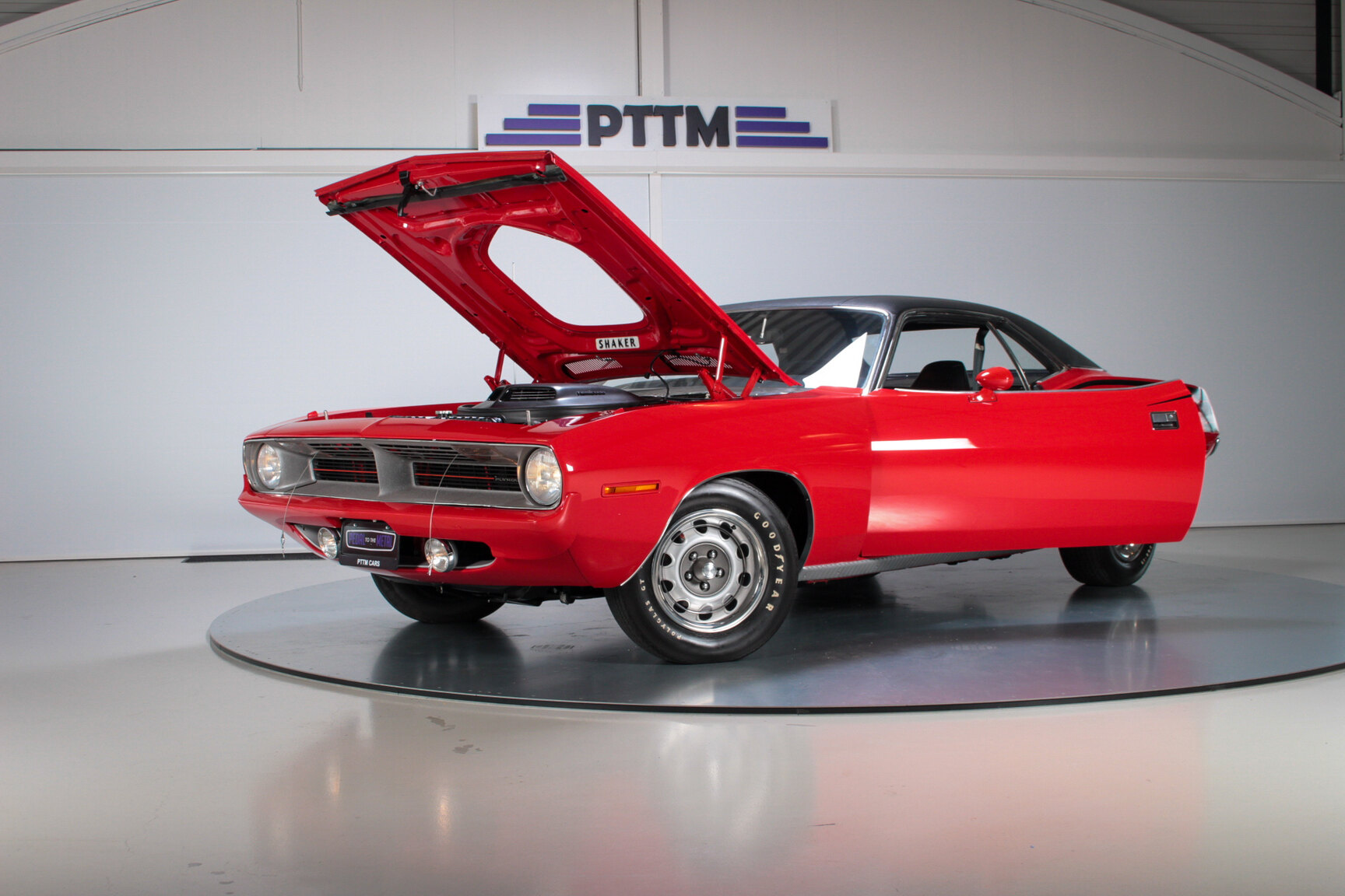 Exteriörbild på 1970 Plymouth Hemi Cuda