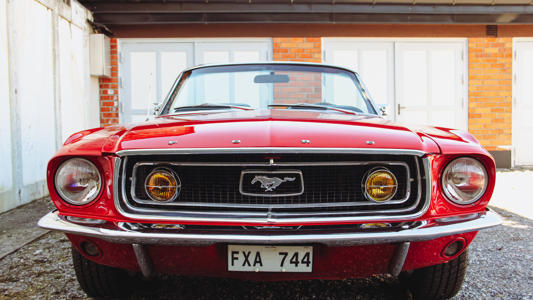 Exterior image of 1968 Ford Mustang 302ci Cabriolet (10)
