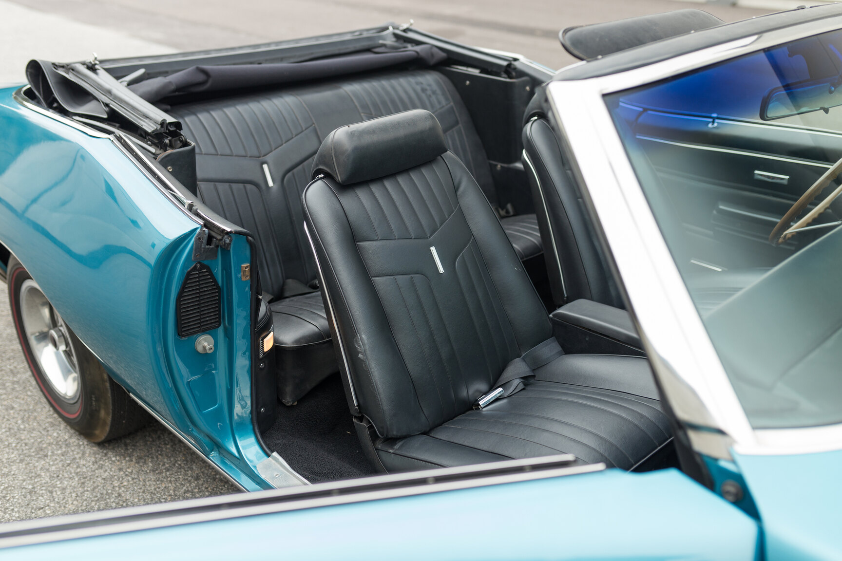 Interiörbild 1969 Pontiac GTO