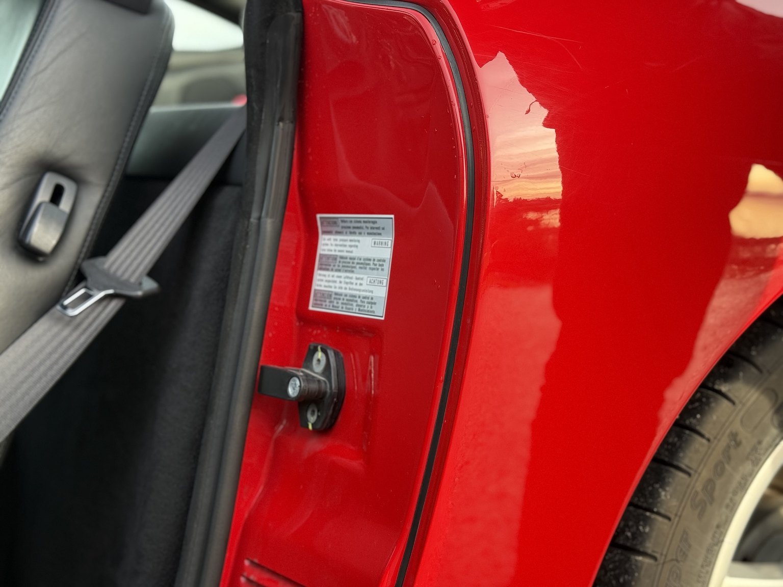 Interiörbild 2003 Ferrari 575M Maranello