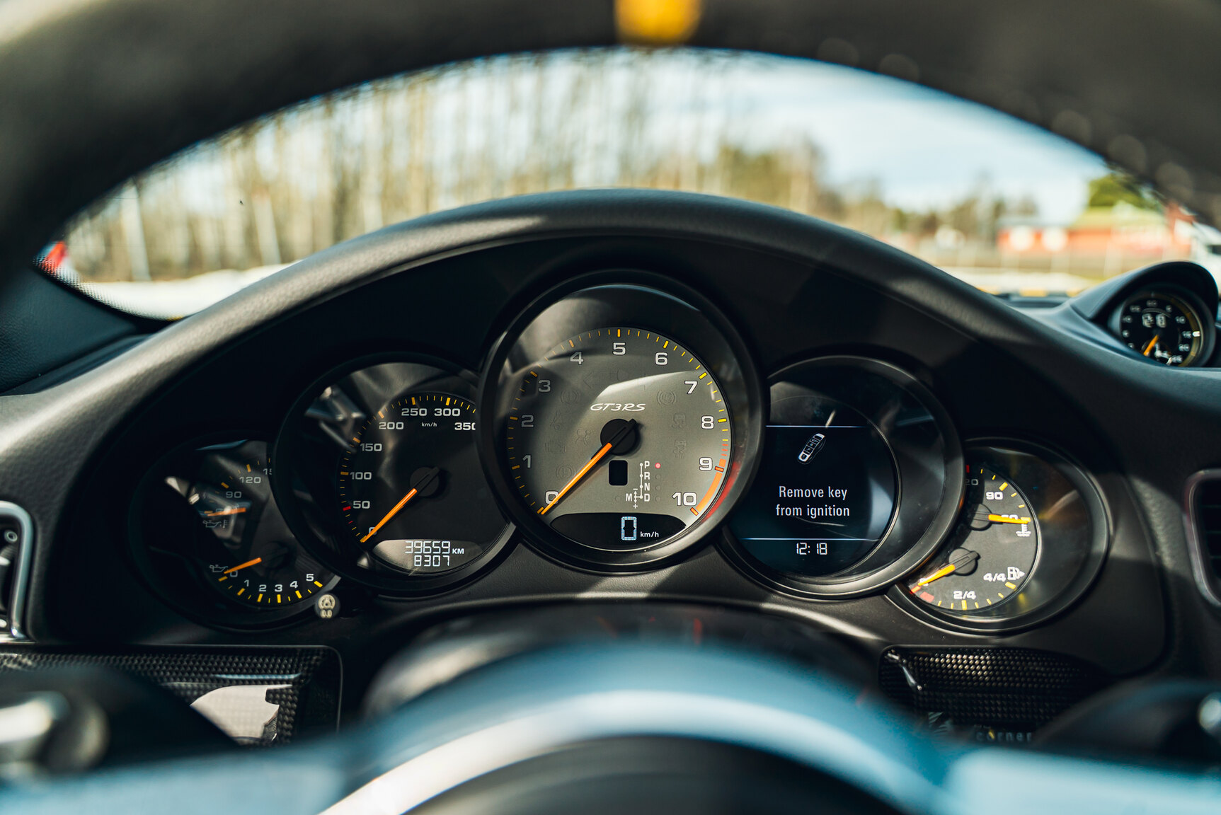 Interiörbild 2016 Porsche 911 GT3 RS PDK "Rally Build"