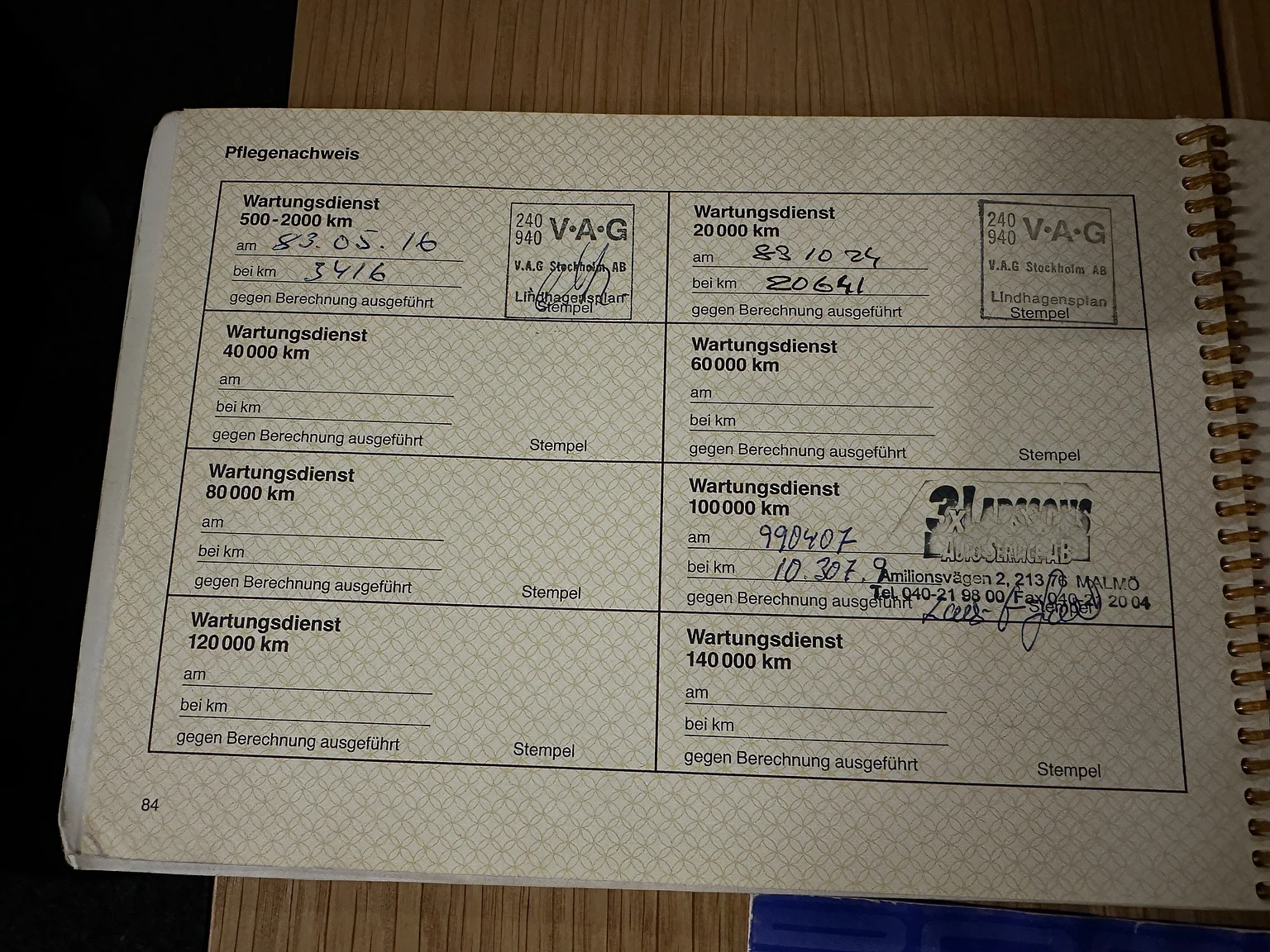 Documentation for 1983 Porsche 911 SC (12)