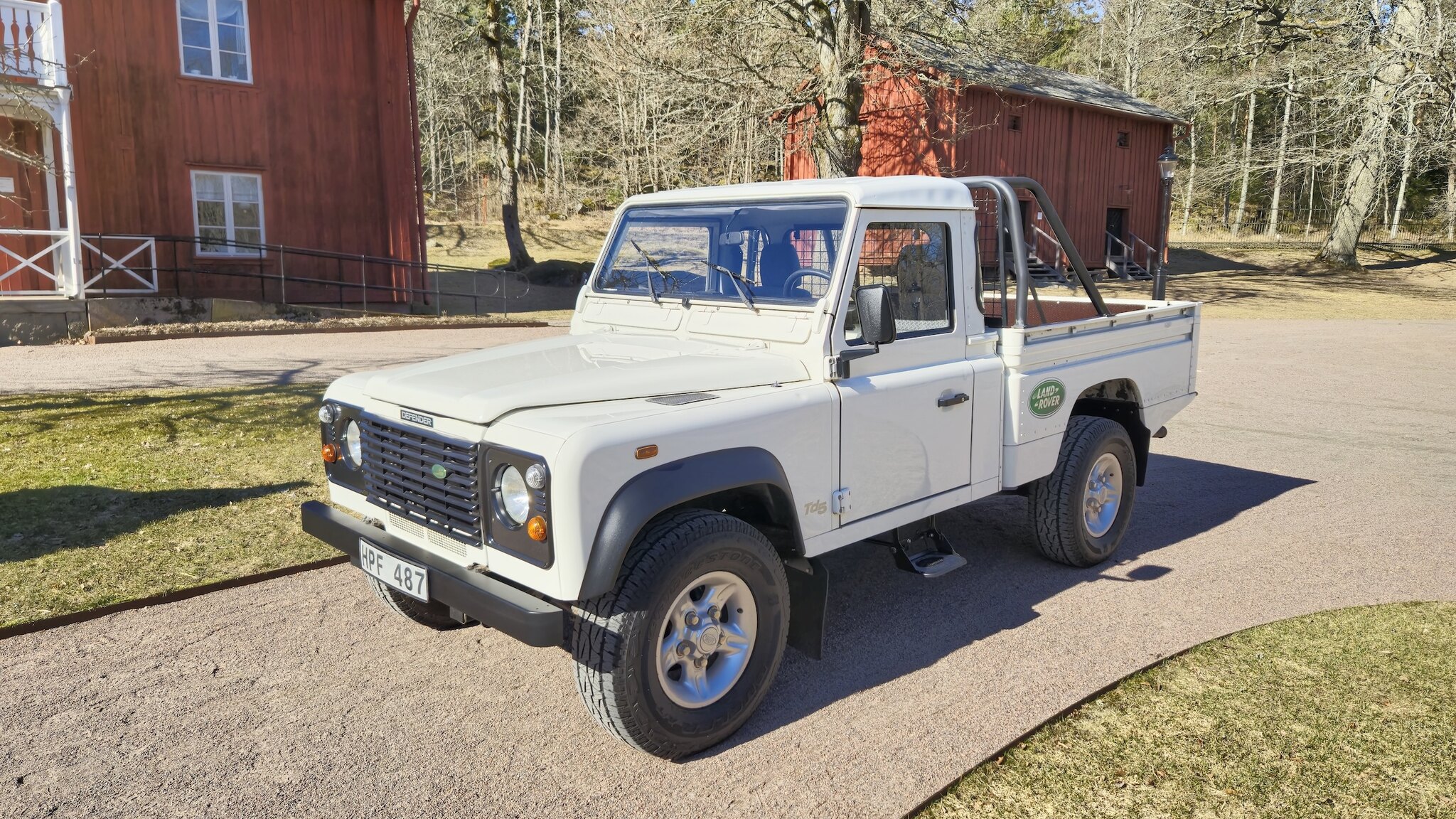 Aussenfoto 1999 Land Rover Defender Single Cab Pickup