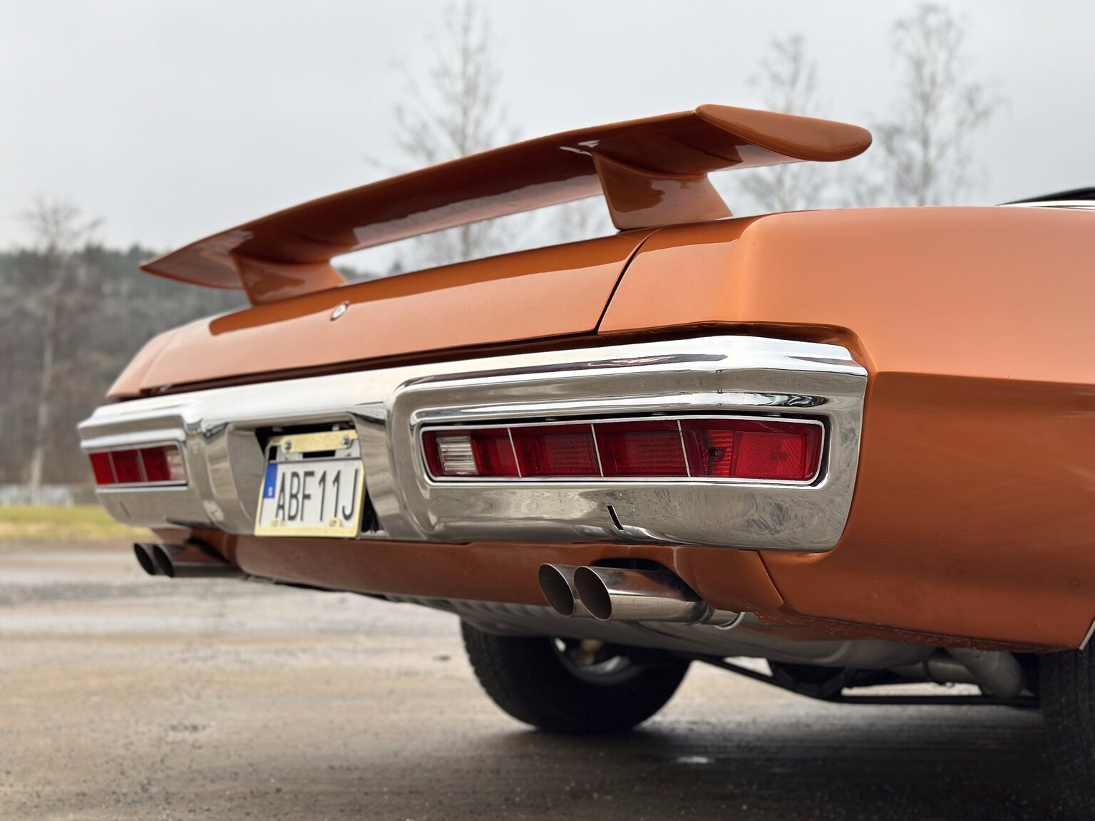 Exteriörbild på 1971 Pontiac GTO 455 HO Convertible 