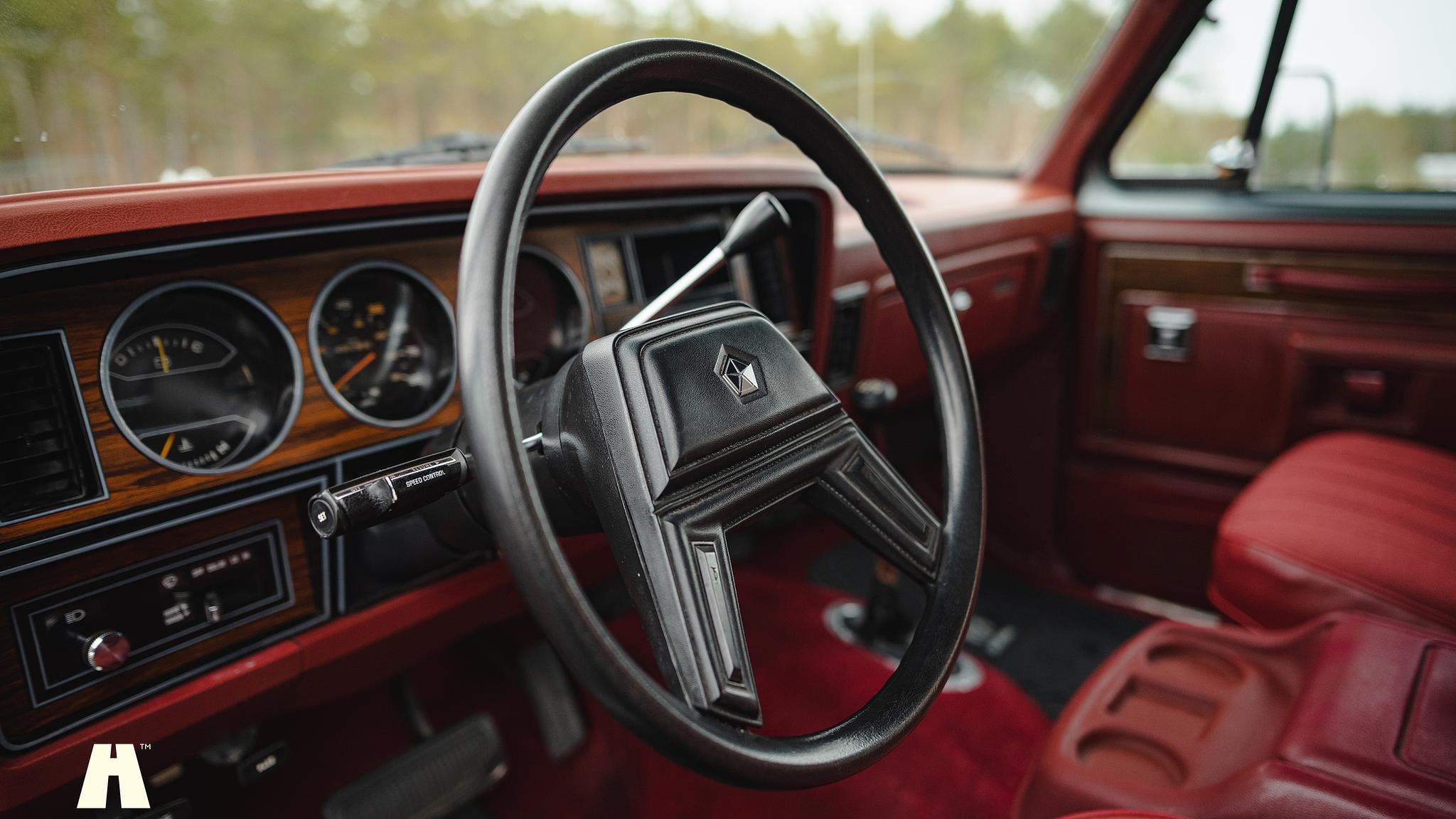 Interior image of 1986 Dodge Ramcharger