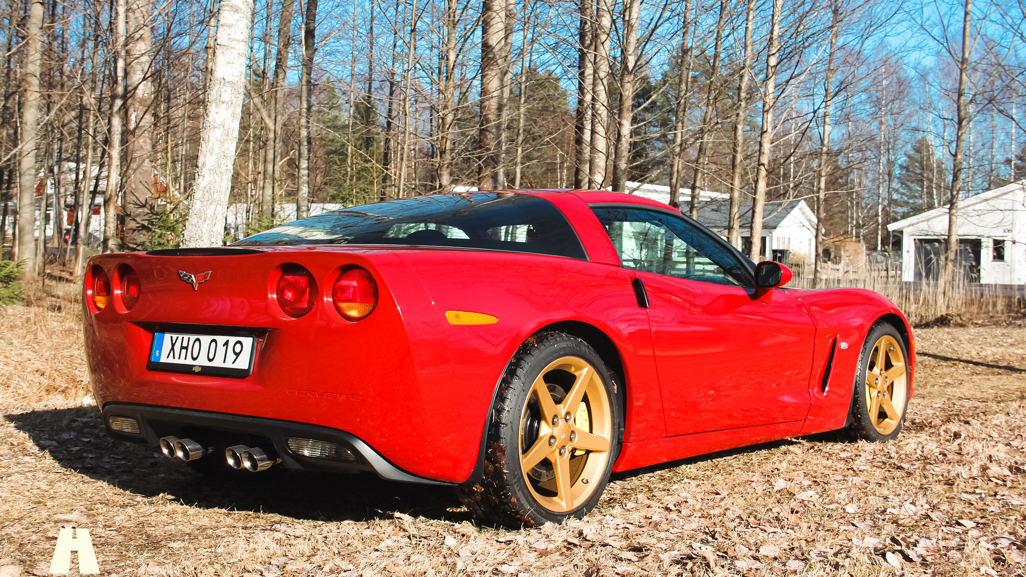 Exteriörbild på 2005 Corvette C6 Z51