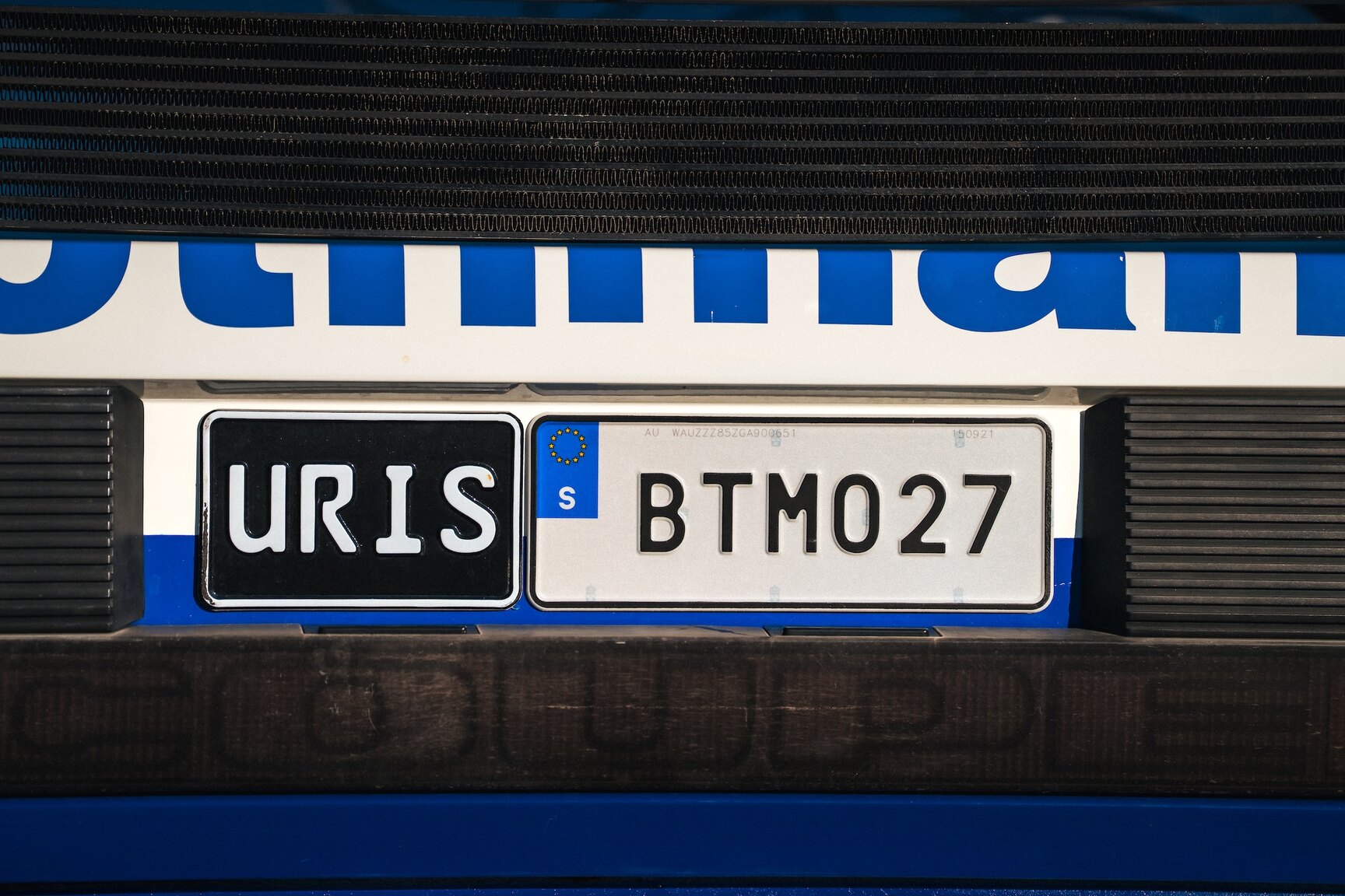 Exterior image of 1986 Audi Quattro Rally Replica