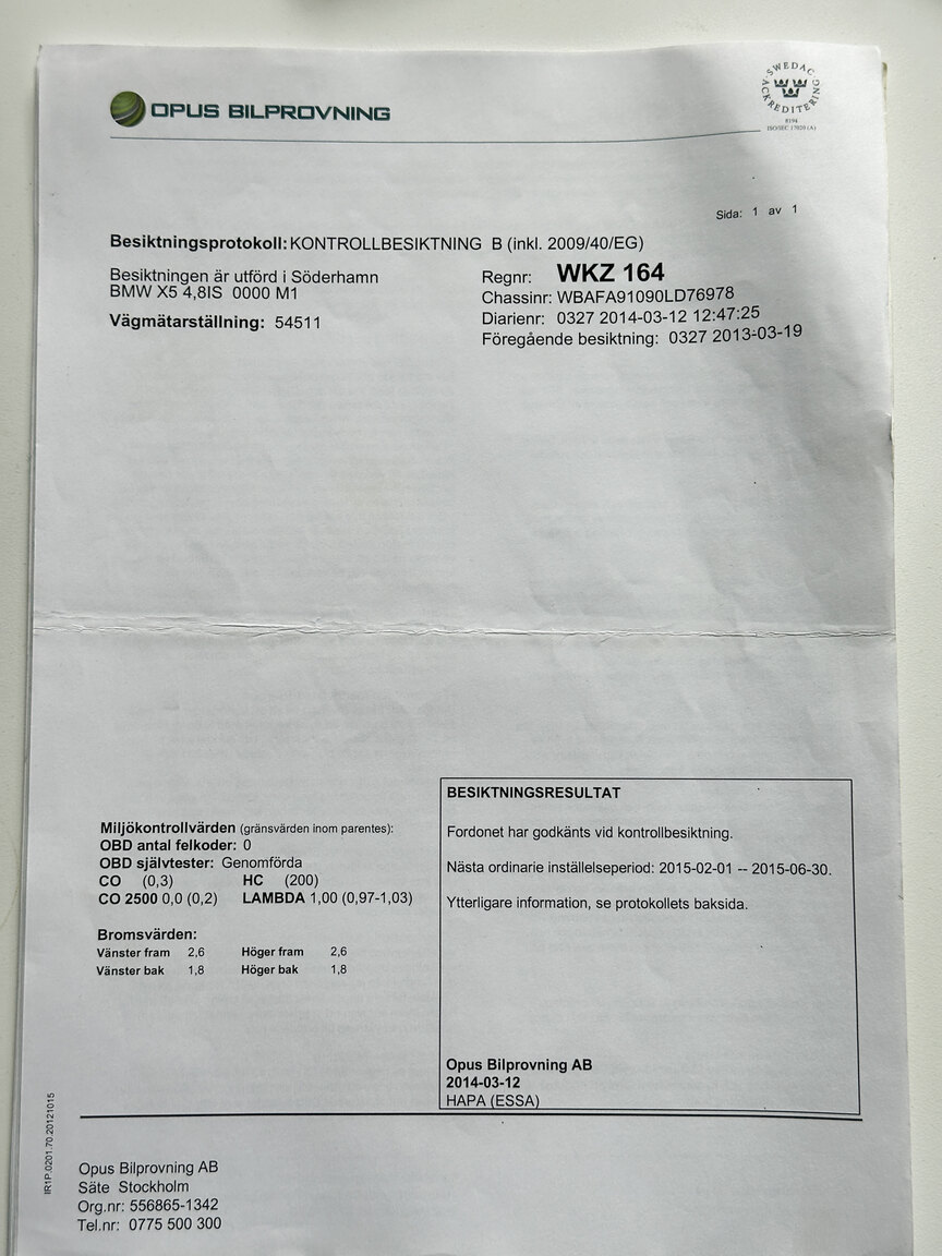 Documentation for 2005 BMW X5 4.8iS E53 LCI