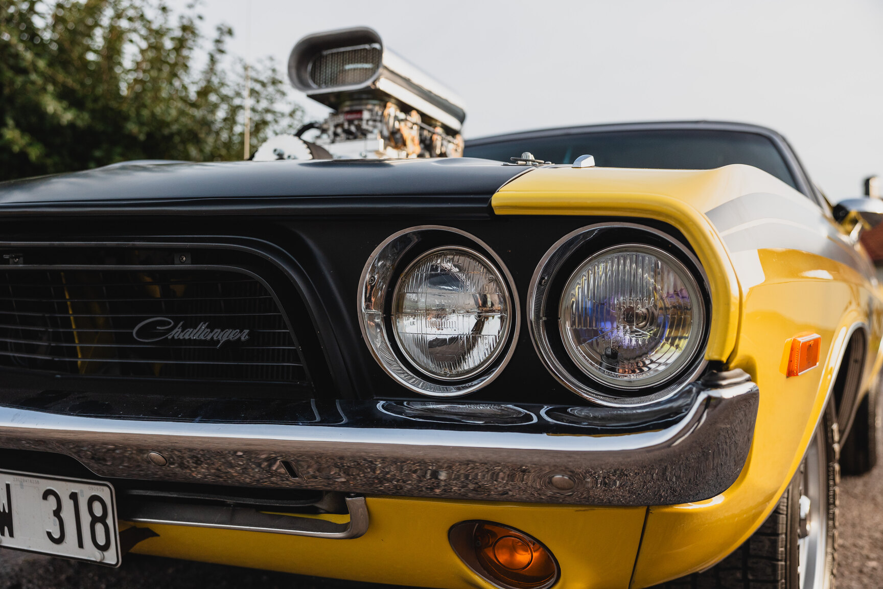 Exteriörbild på 1972 Dodge Challenger