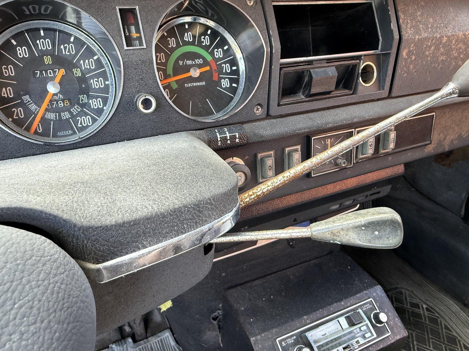 Interiörbild 1974 Citroën ID 20 Break 2.0