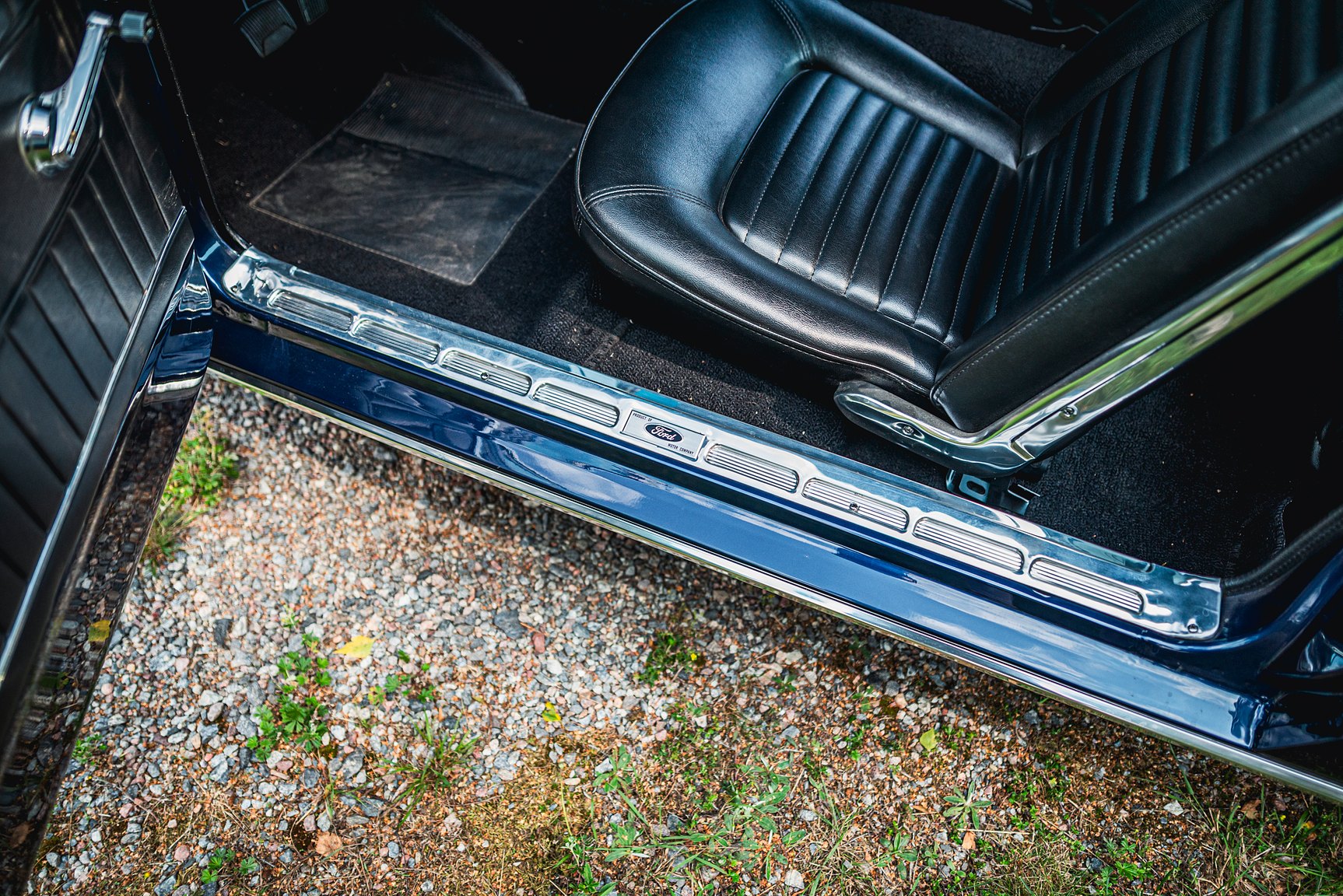 Innenraumfoto von 1965 Ford Mustang Fastback