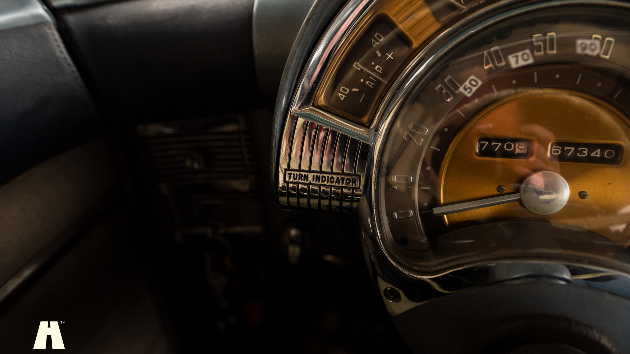 Interiörbild 1950 Chrysler Windsor Club Coupé (5)