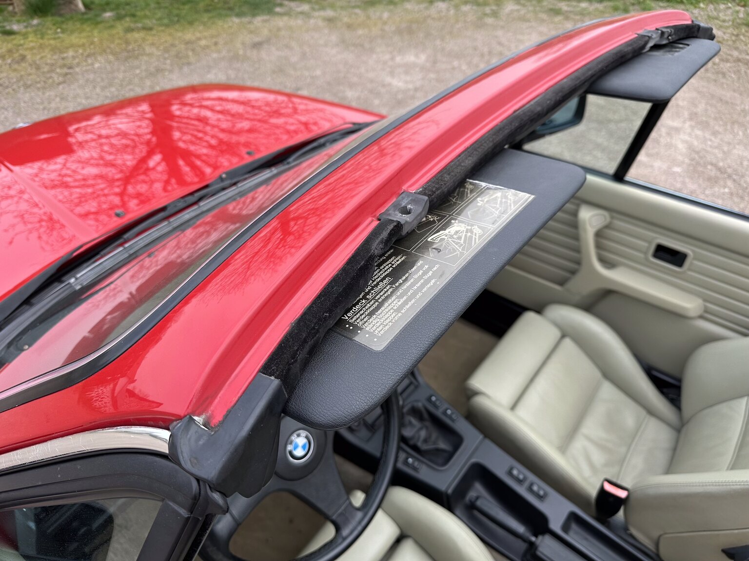 Innenraumfoto von 1987 BMW 325i Convertible (7)