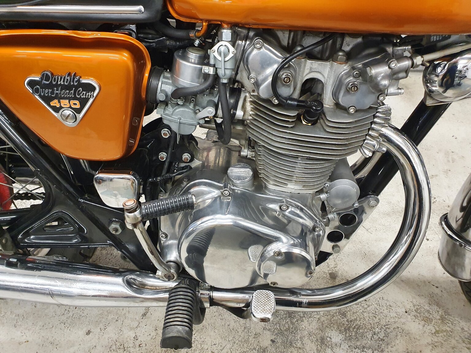 Image of 1971 Honda CB 450 DOHC K3 mechanics