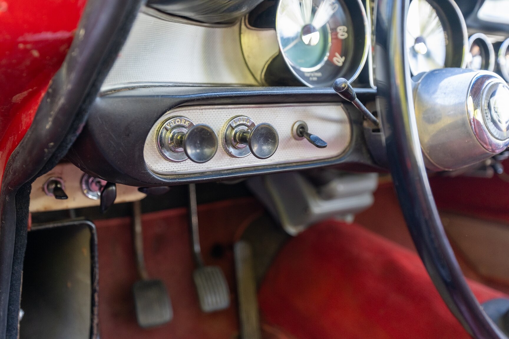 Interiörbild 1961 Volvo P1800