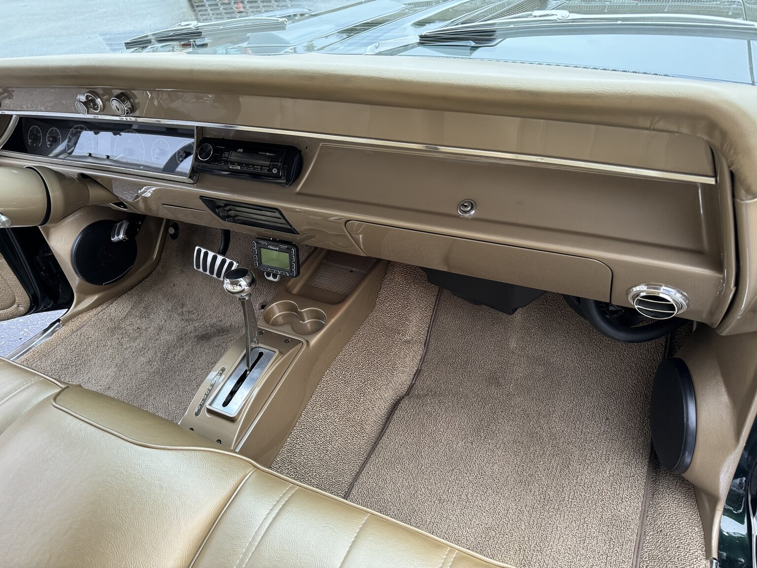 Interiörbild 1966 Chevrolet Chevelle Pro-touring