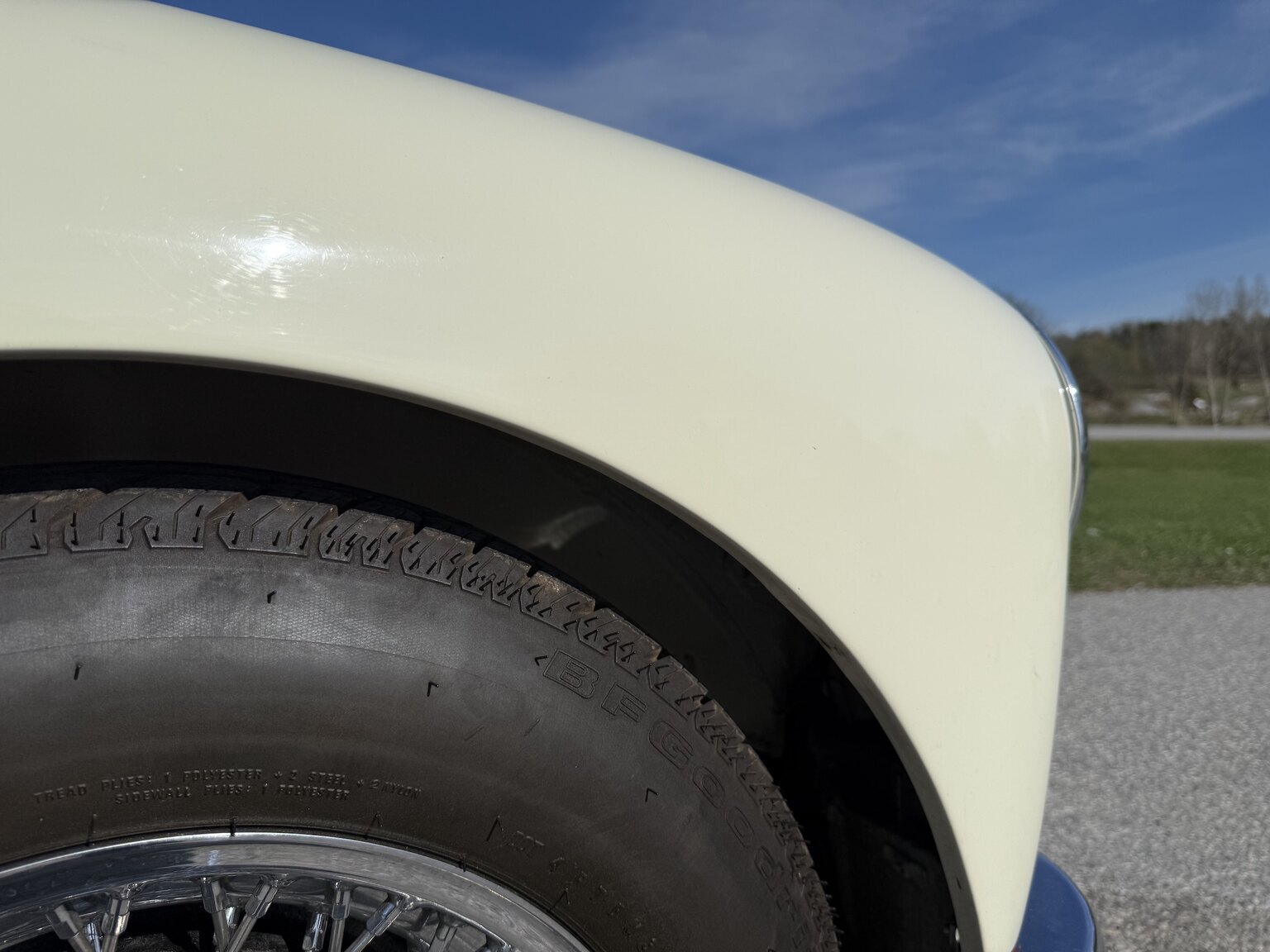 Exteriörbild på 1959 MG MGA 1500