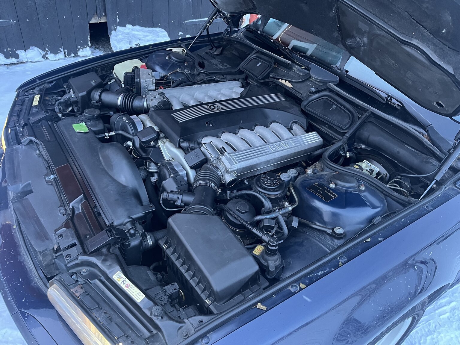 1996 BMW 750IA, Mekanik