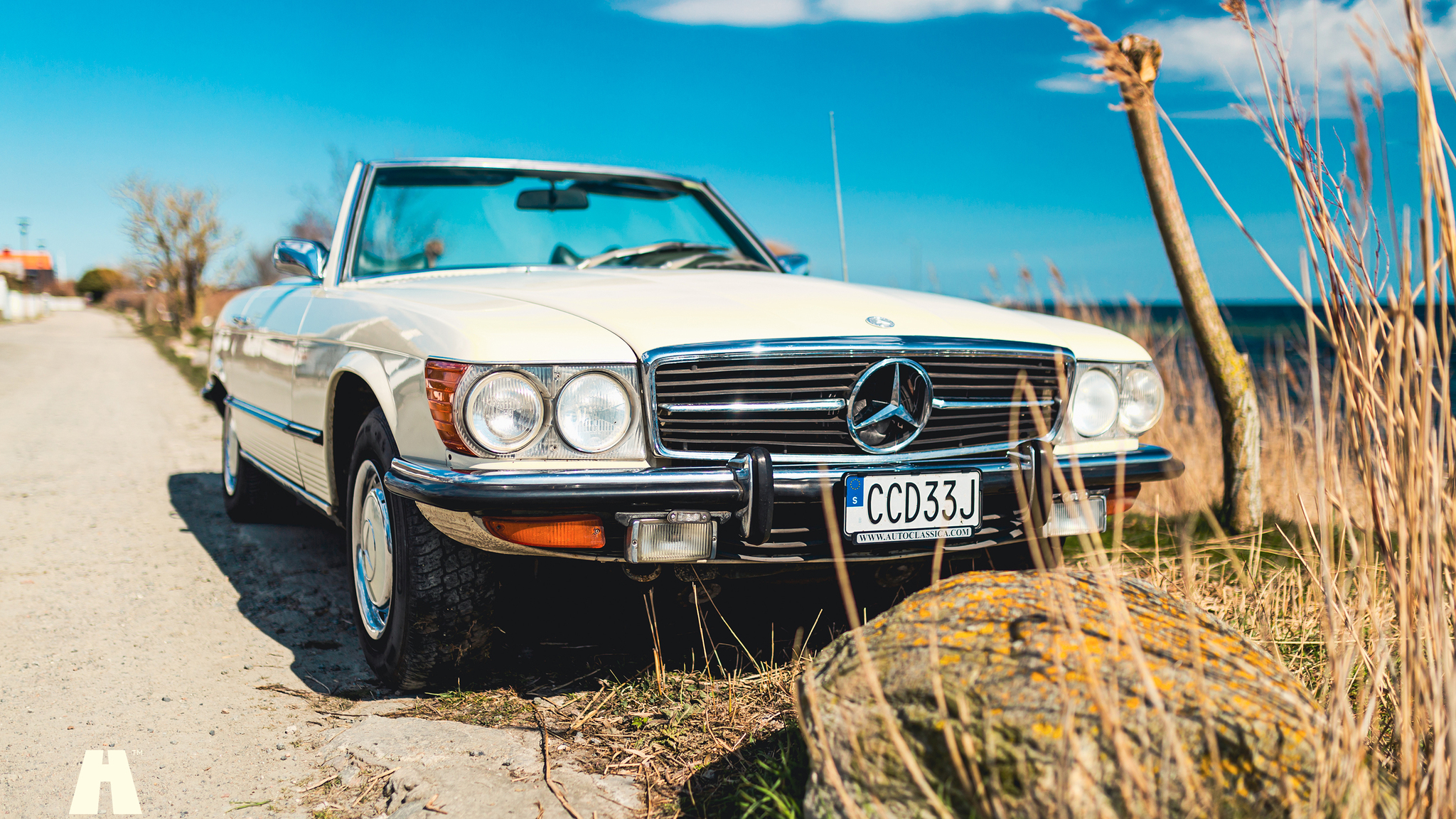 Aussenfoto 1972 Mercedes-Benz 350 SL (3)