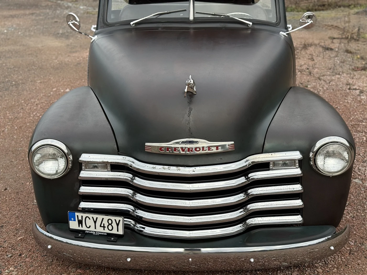 Exteriörbild på 1953 Chevrolet 3600 Custom by Järudds (41)