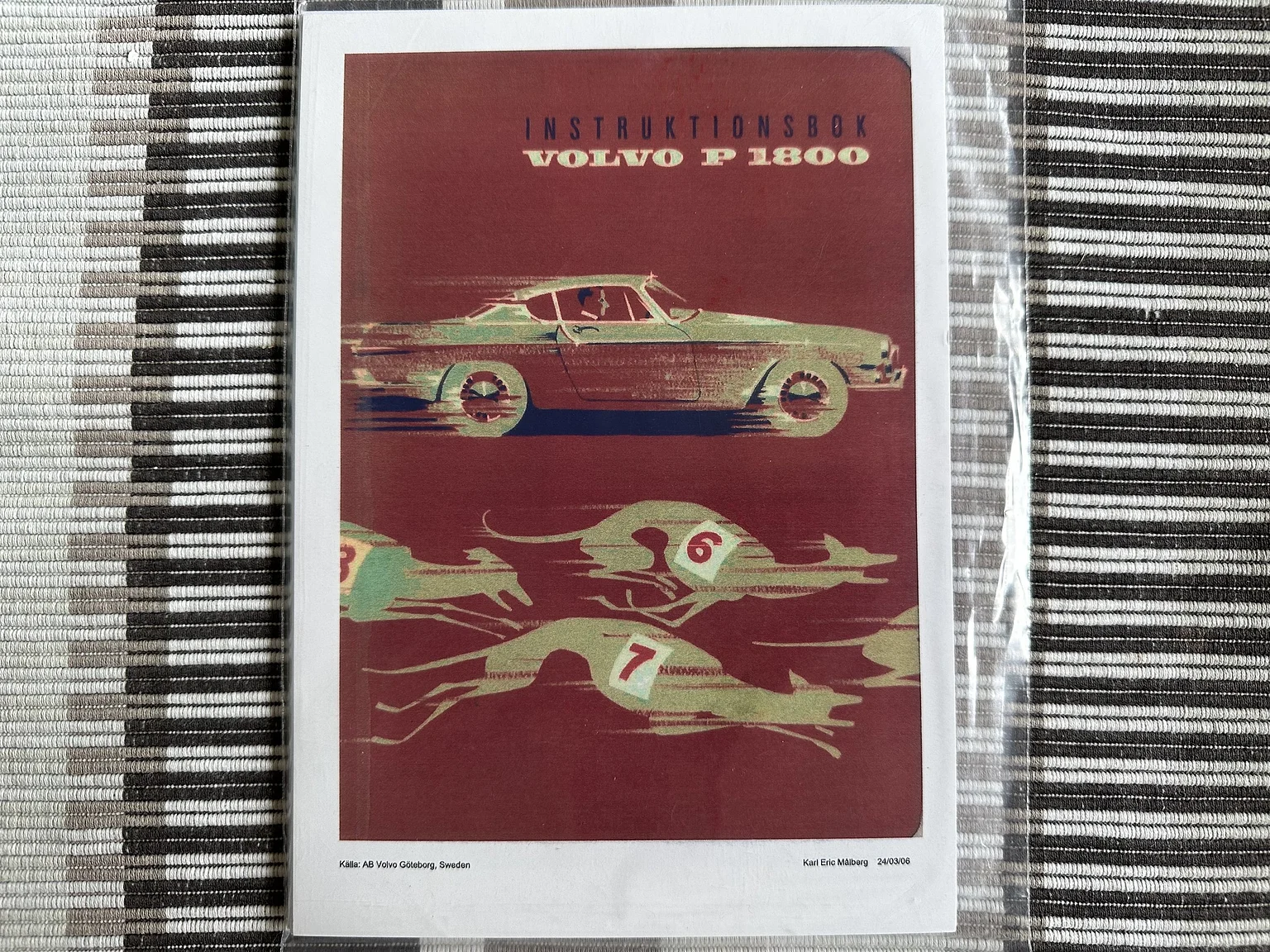 Documentation for 1964 Volvo P1800S (3)