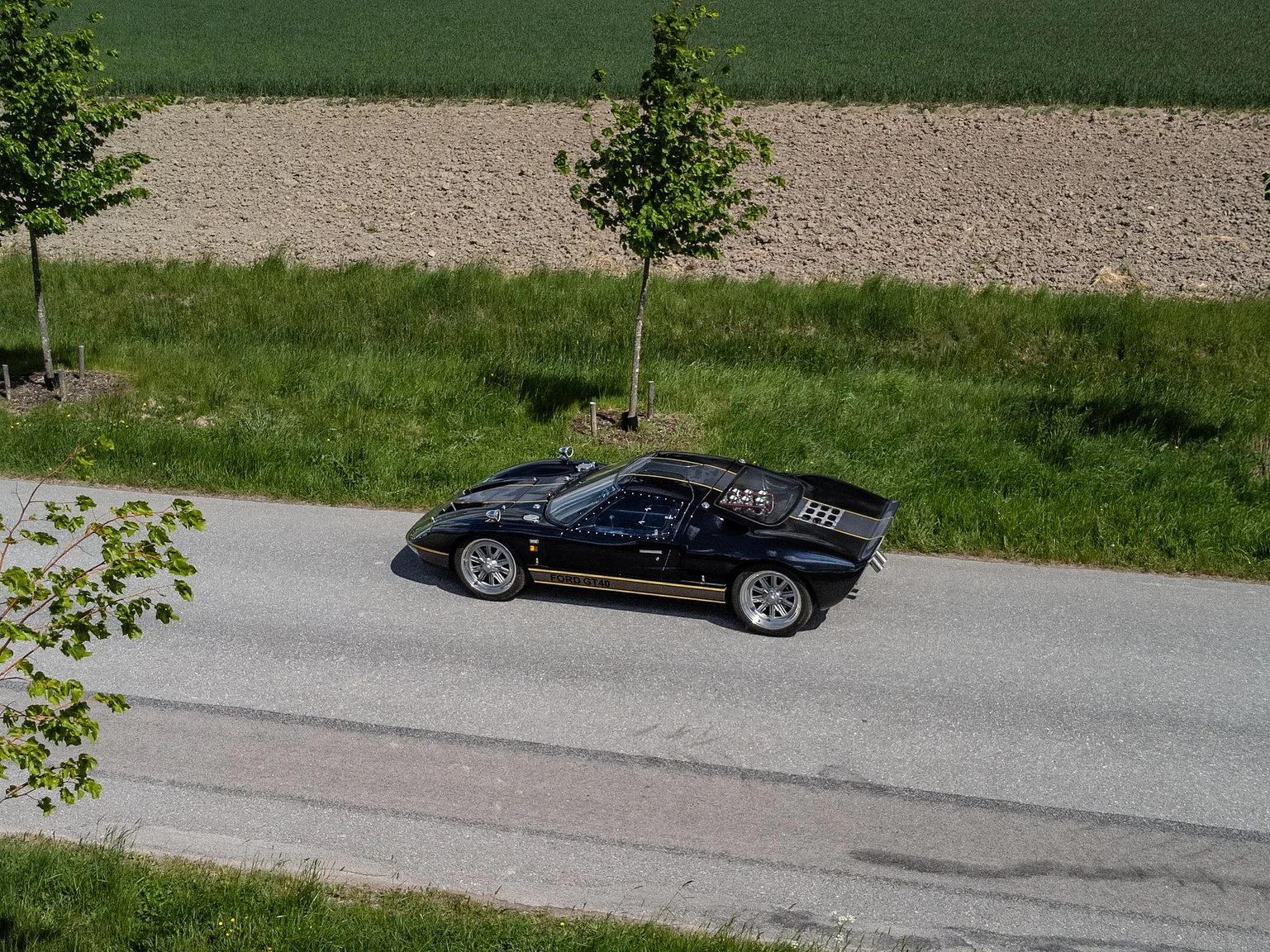 Exteriörbild på 2024 Ford GT40 Tribute (22)