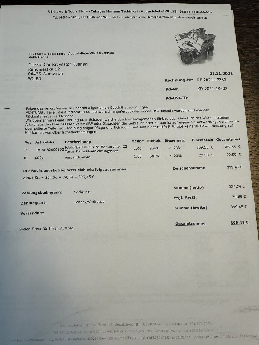 Dokumentation för 1981 Chevrolet Corvette (7)