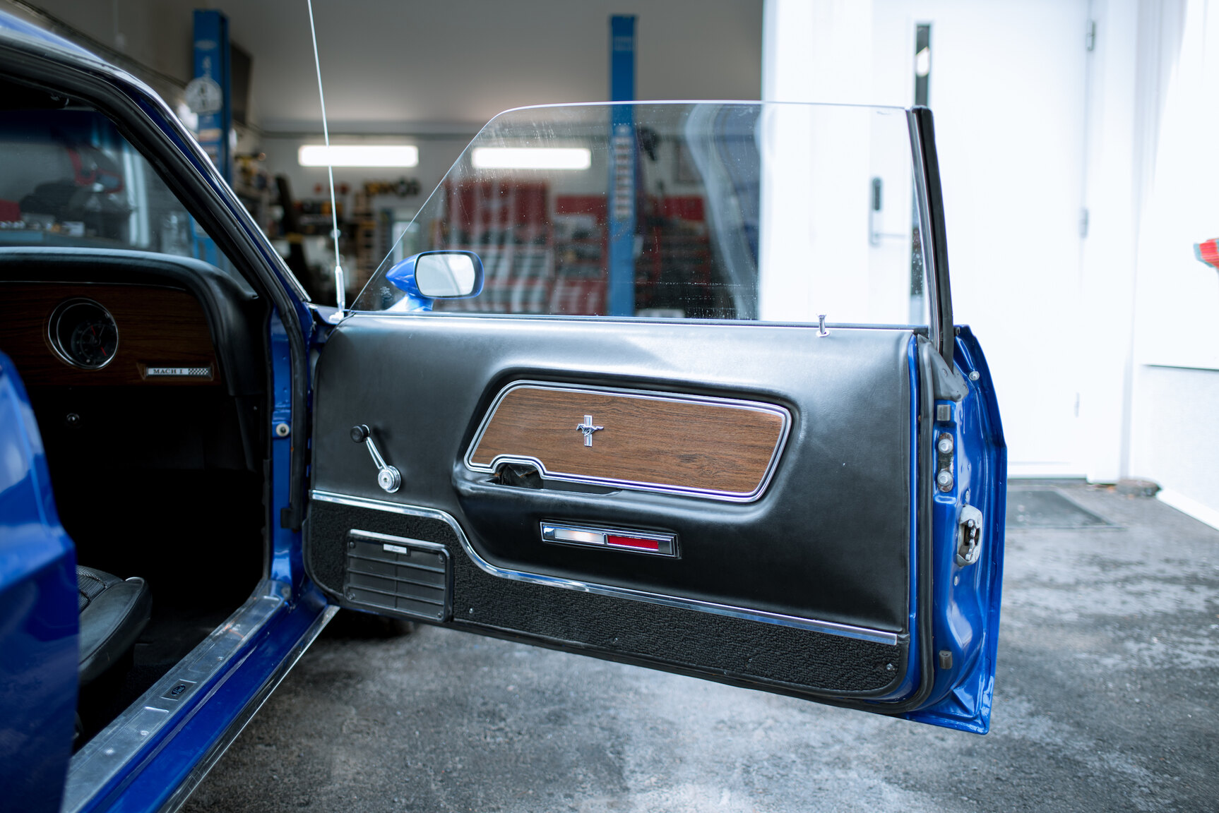 Innenraumfoto von 1969 Ford Mustang Mach 1