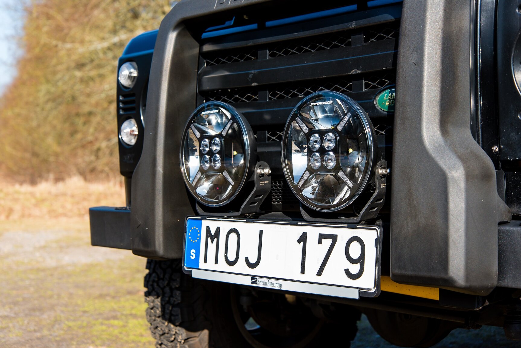 Exterior image of 2009 Land Rover Defender 90 2.4 TD4 4x4