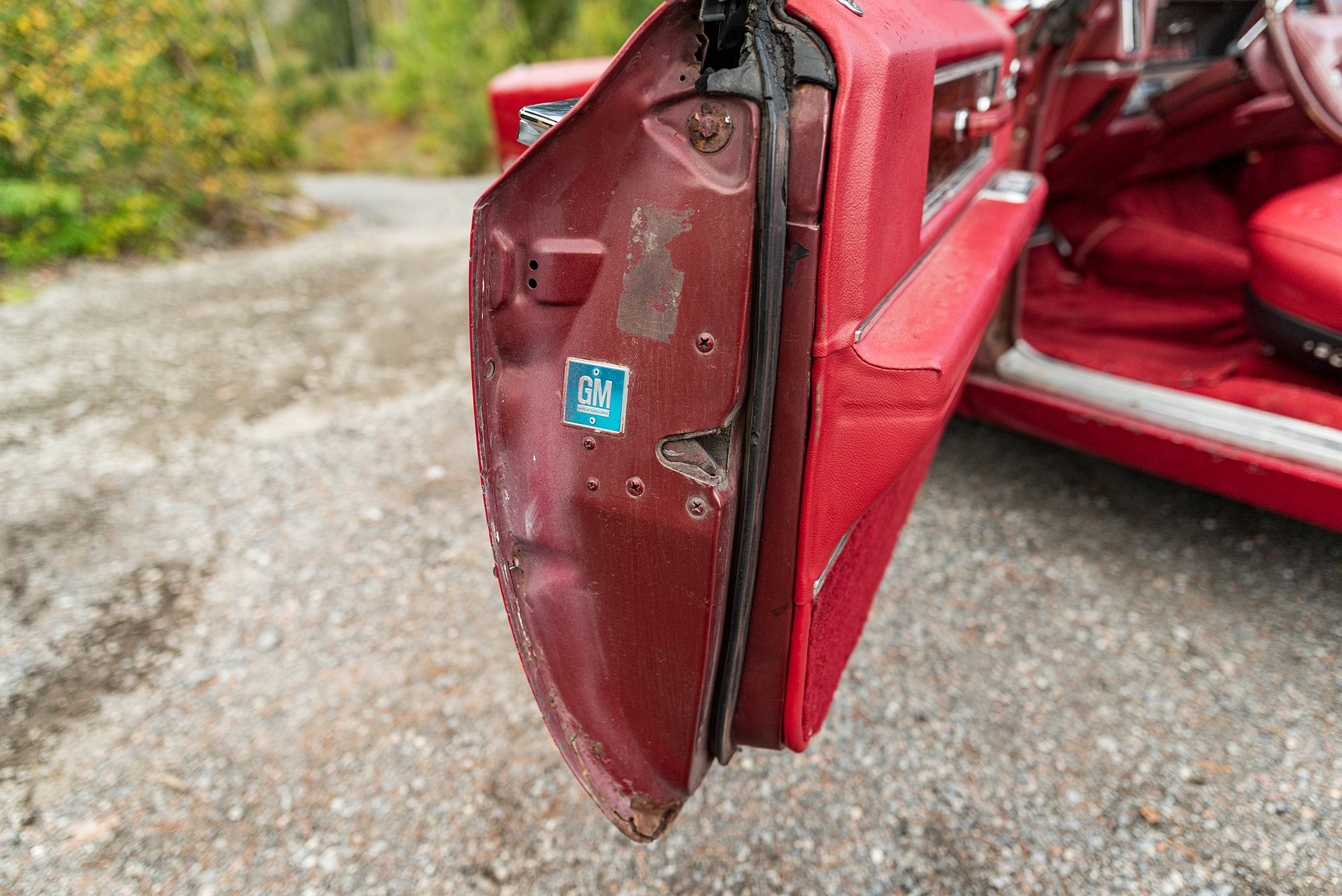Interior image of 1968 Cadillac DeVille Convertible
