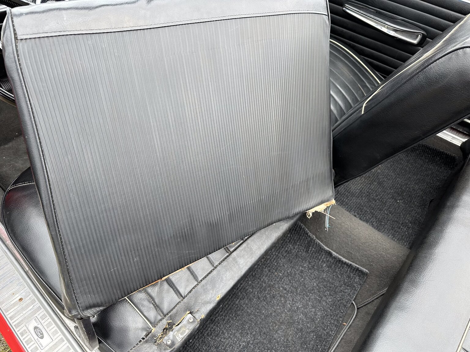 Interiörbild 1963 Ford Falcon Futura Convertible