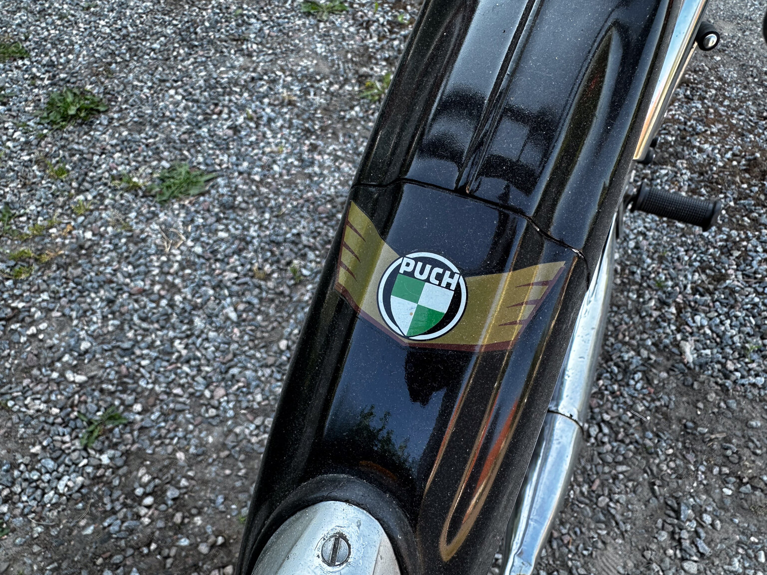 Exteriörbild på 1961 Puch MS 50 V KF