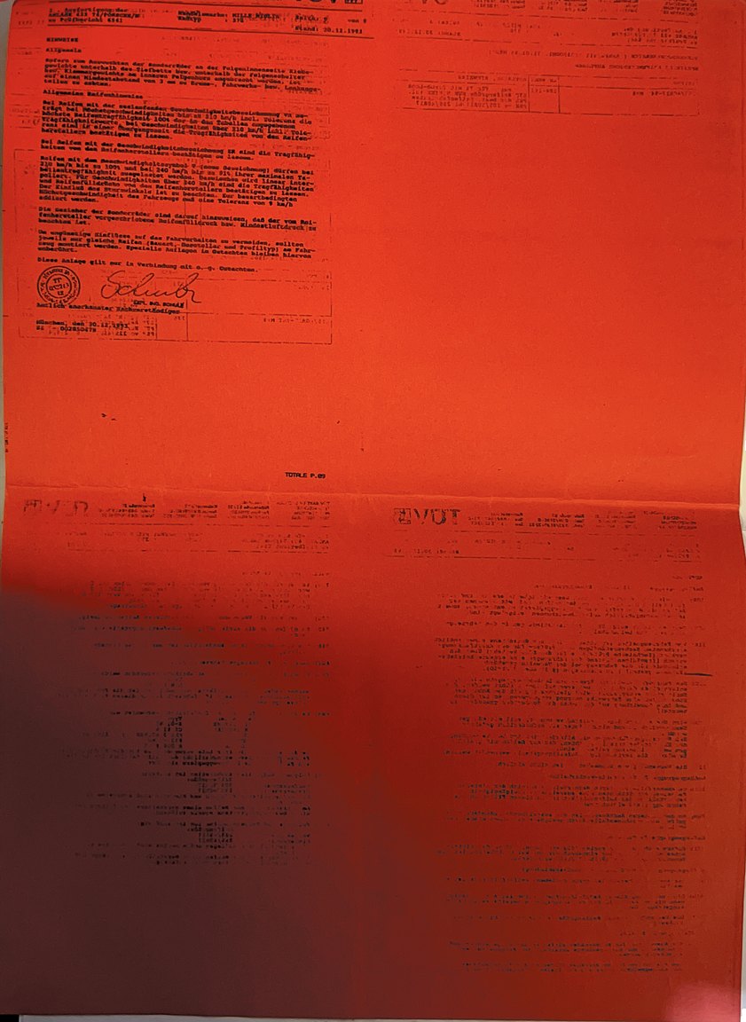 Dokumentation, 1991 PORSCHE 944 S2