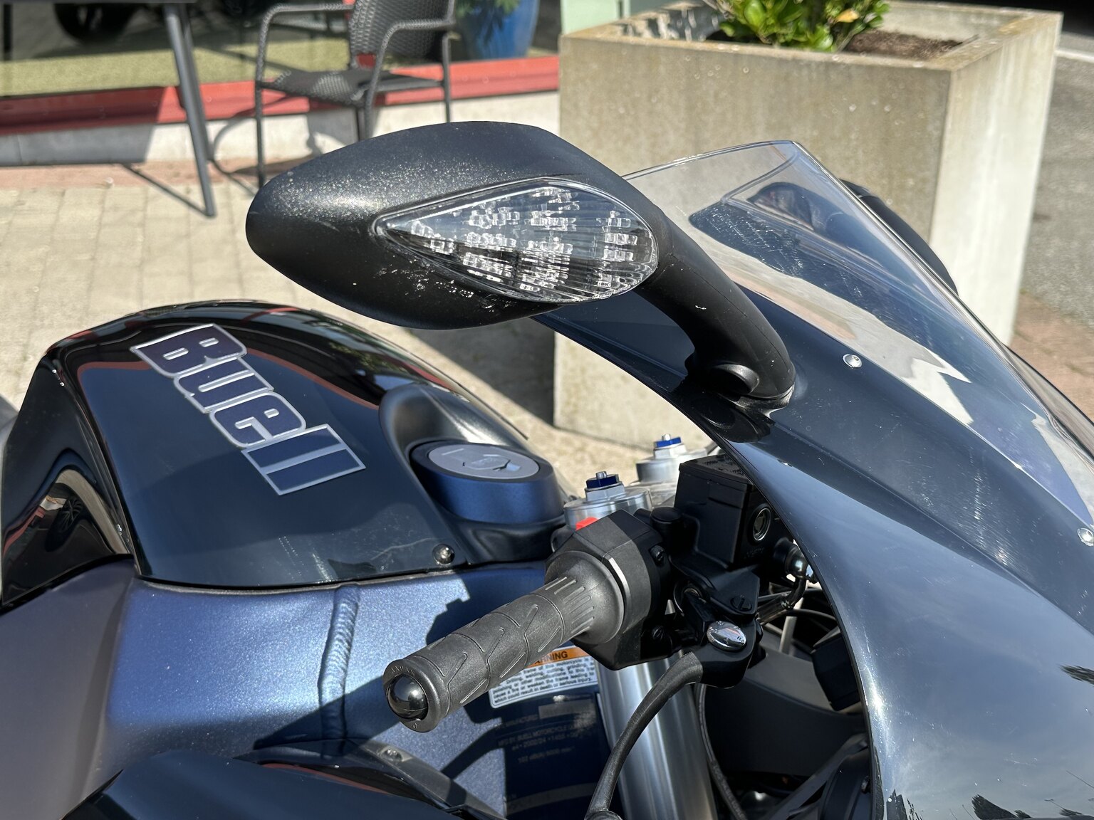 Exteriörbild på 2008 Buell 1125R