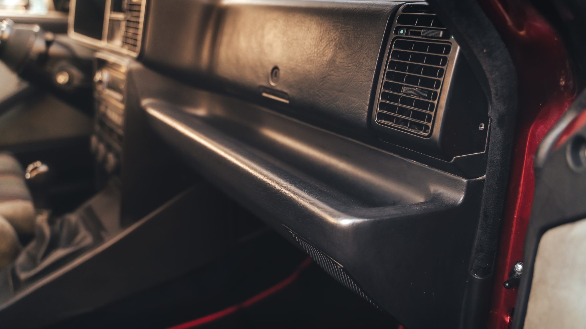 Interiörbild 1989 Lancia Delta Integrale 16V
