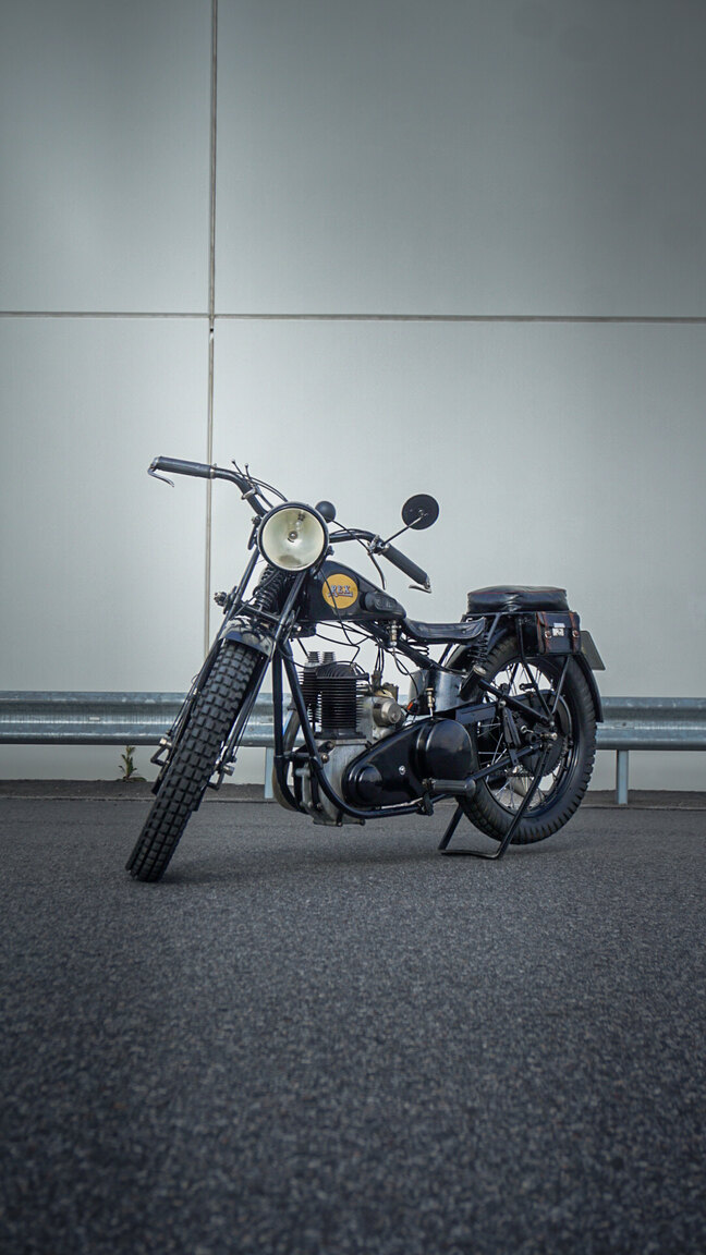 Exteriörbild på 1929 REX 500cc