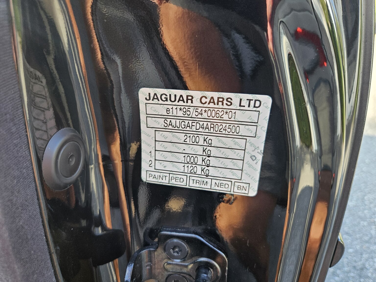 Interior image of 1998 Jaguar XK8 Cabriolet
