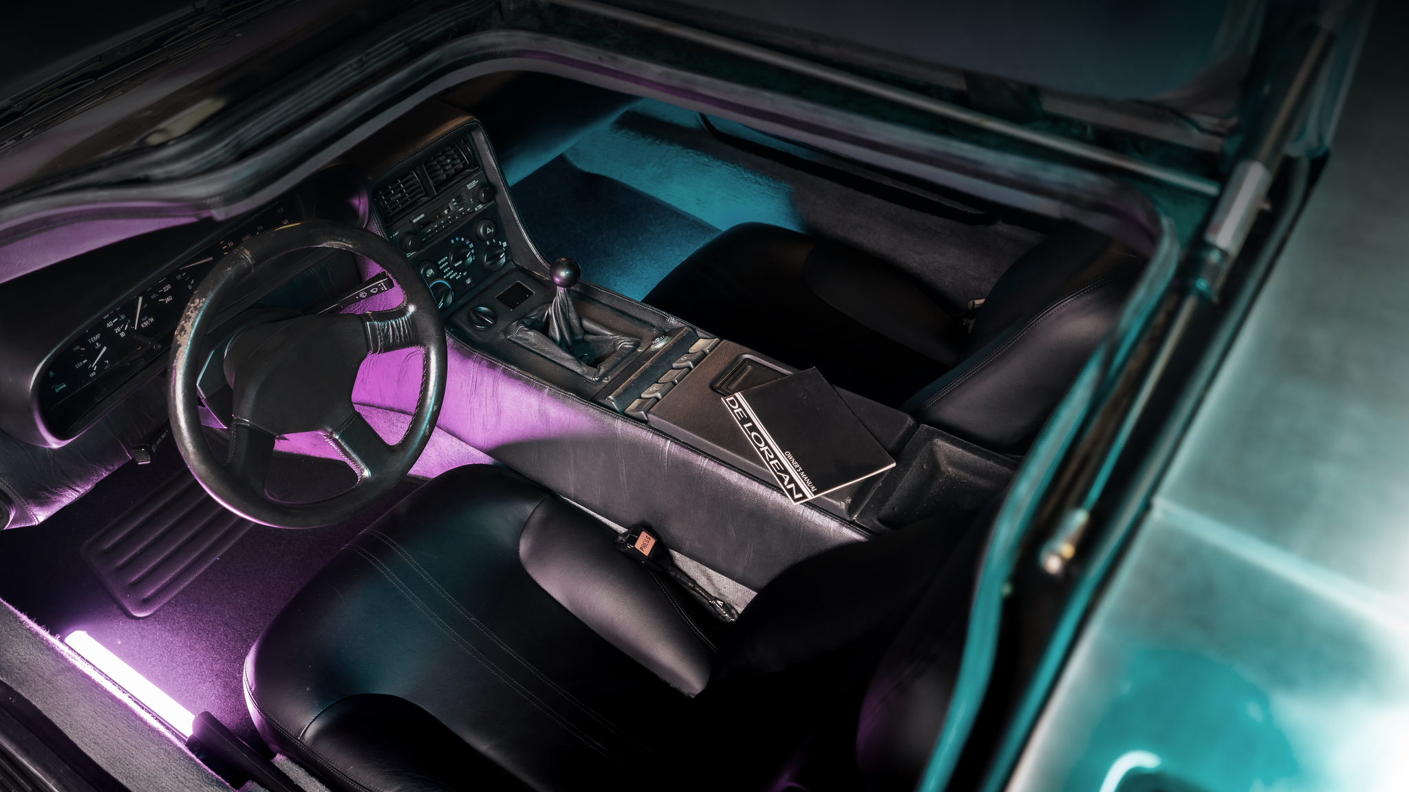 Innenraumfoto von 1981 DMC DeLorean 