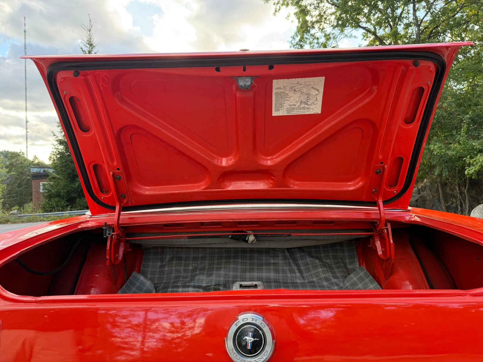 Interiörbild 1965 Ford Mustang Cabriolet (53)
