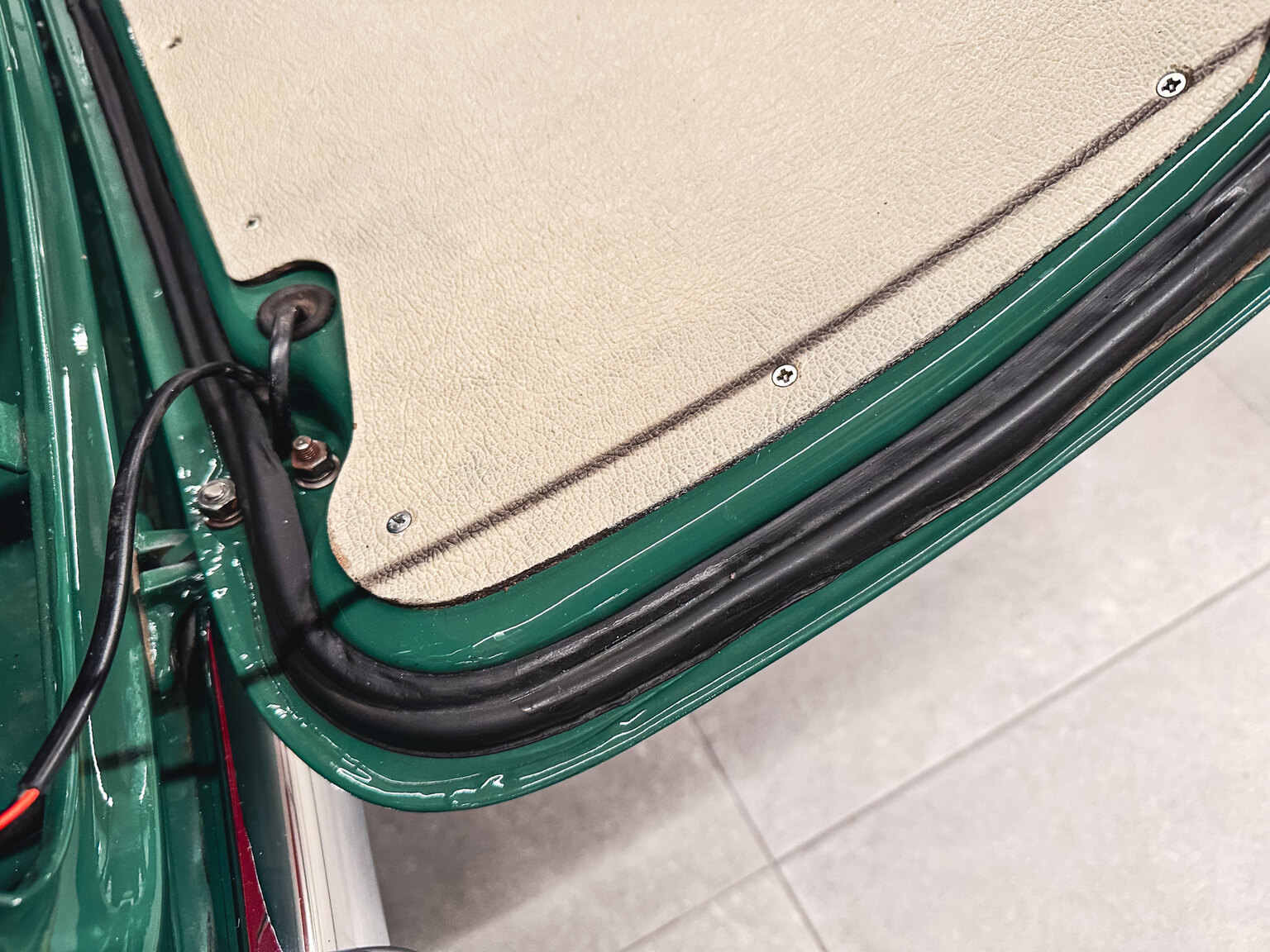 Interior image of 1965 Austin Cooper