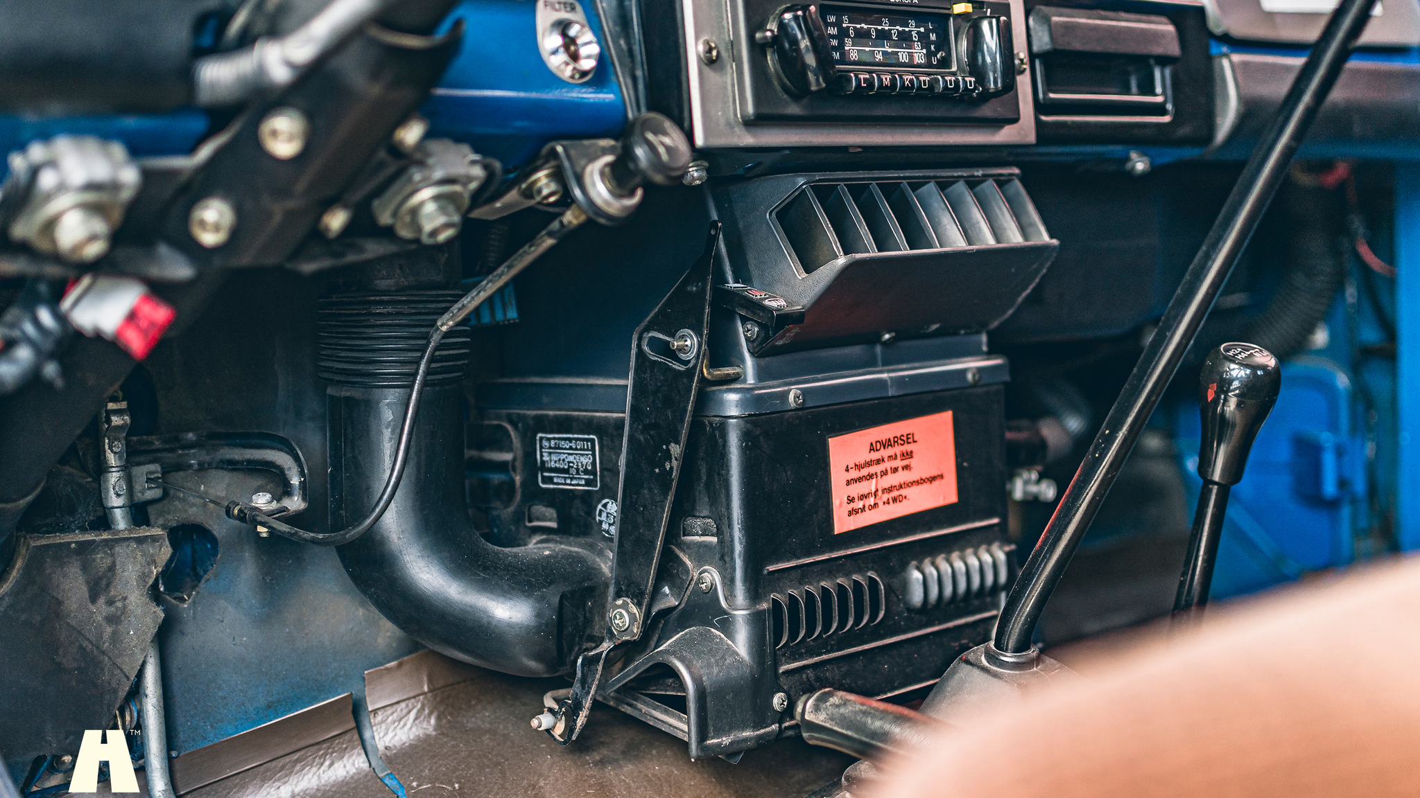 Interior image of 1984 Toyota Land Cruiser BJ42