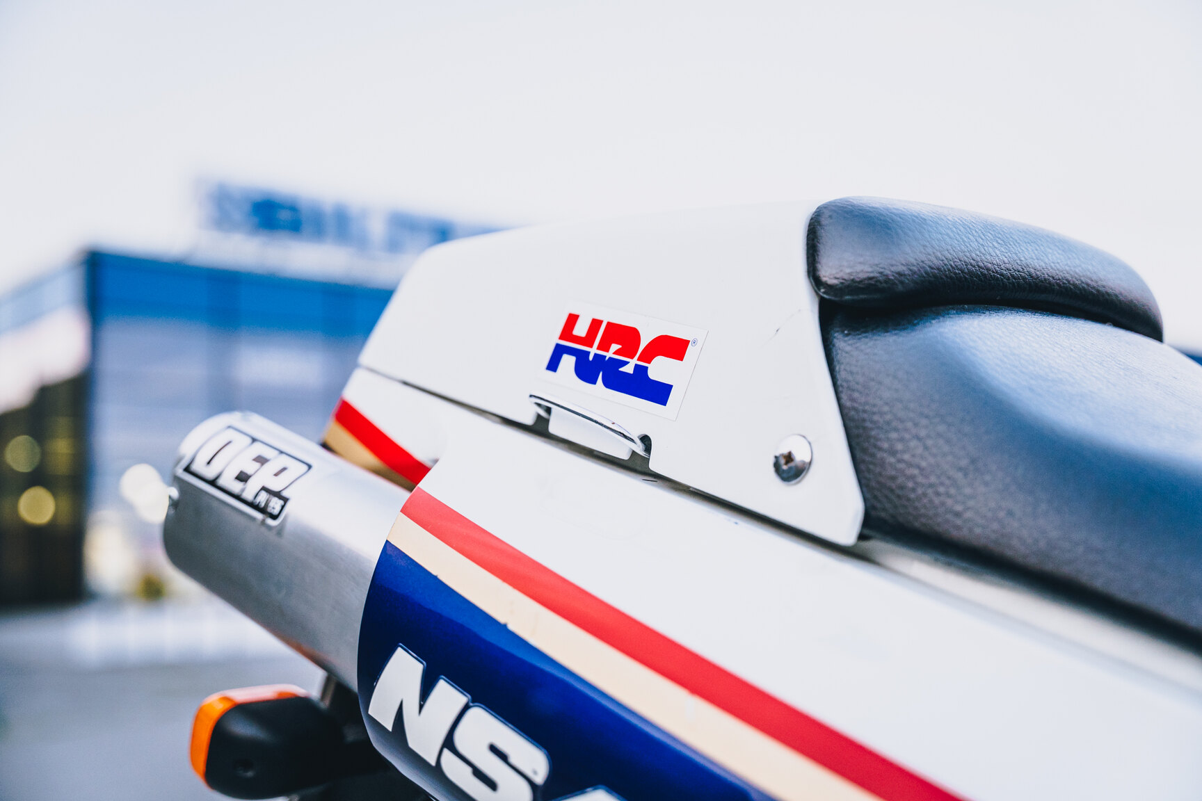 Exterior image of 1986 Honda NS400R Rothmans Replica
