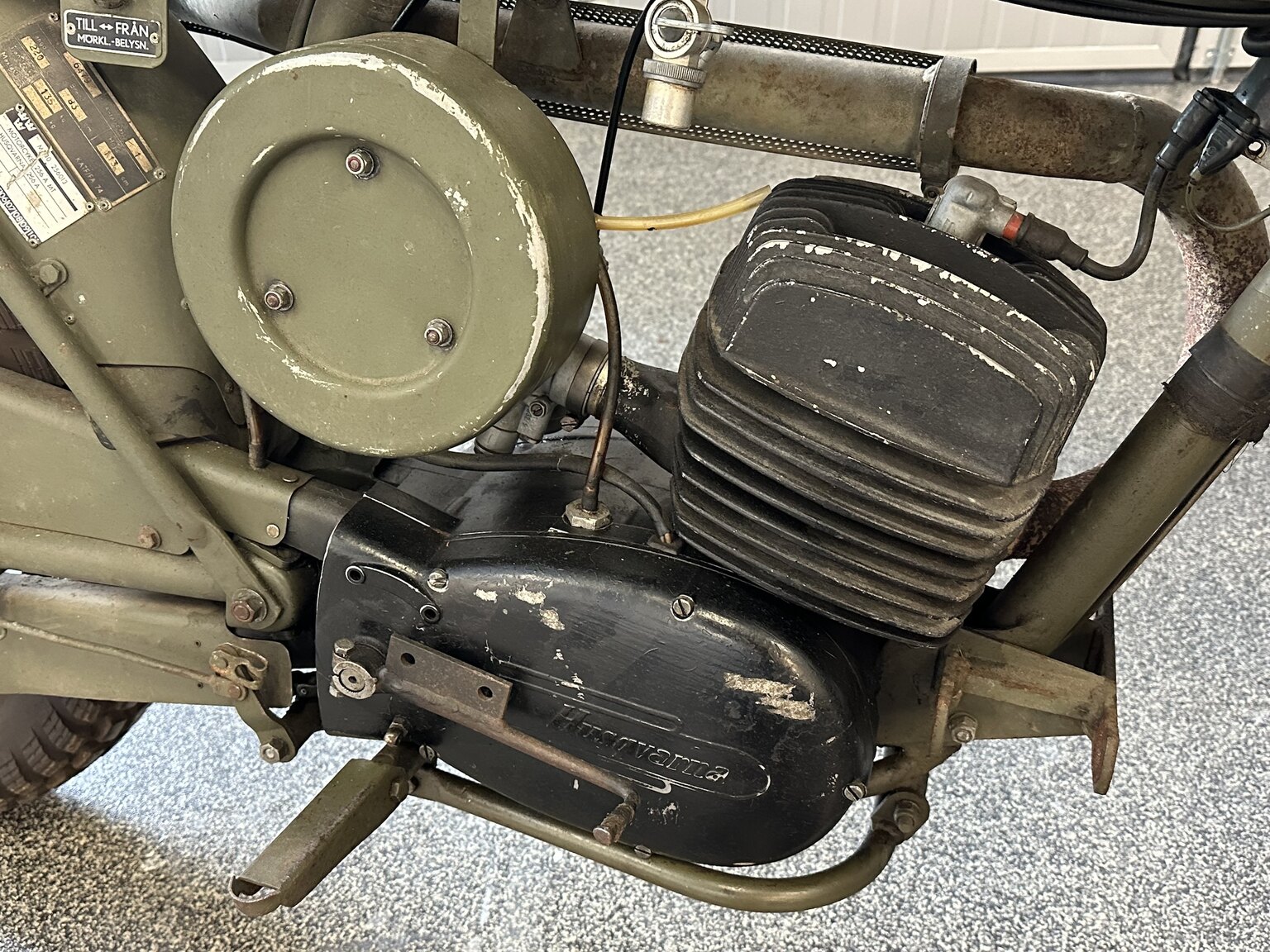 Image of 1968 Husqvarna 256A mechanics