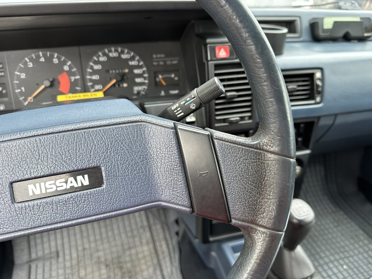 Interiörbild 1988 Nissan Sunny (11)